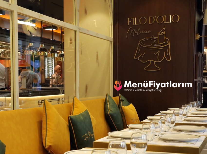 Filo D'olio Menü Fiyatları