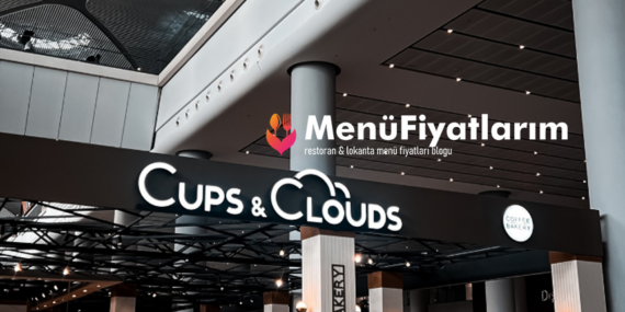 Cups & Clouds Menü Fiyatları – Kafe, Kahve