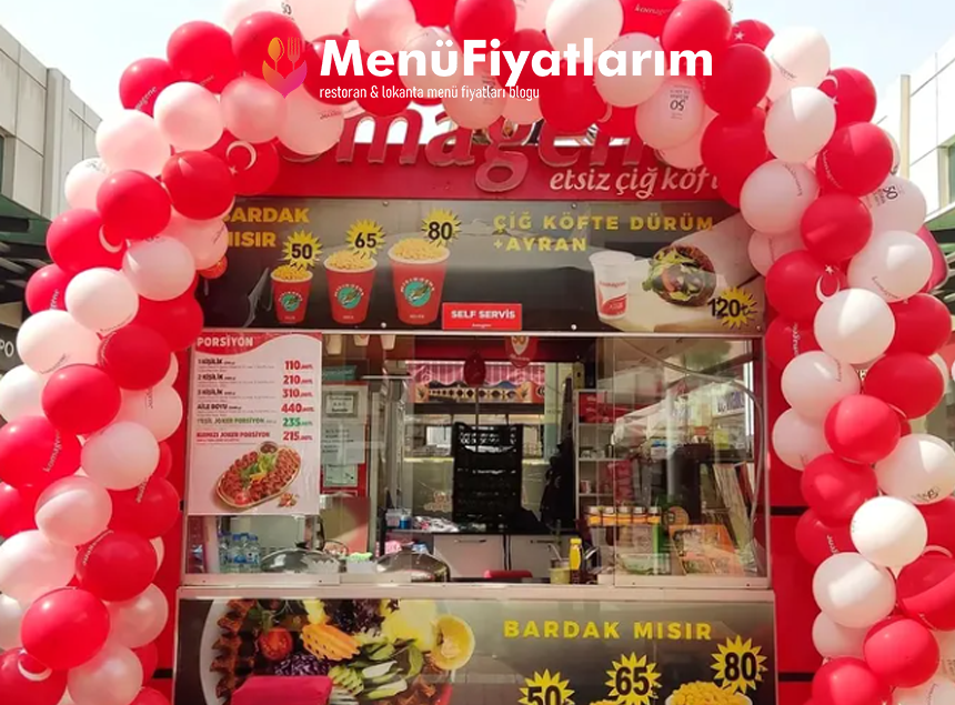 Komagene Menü Fiyatları